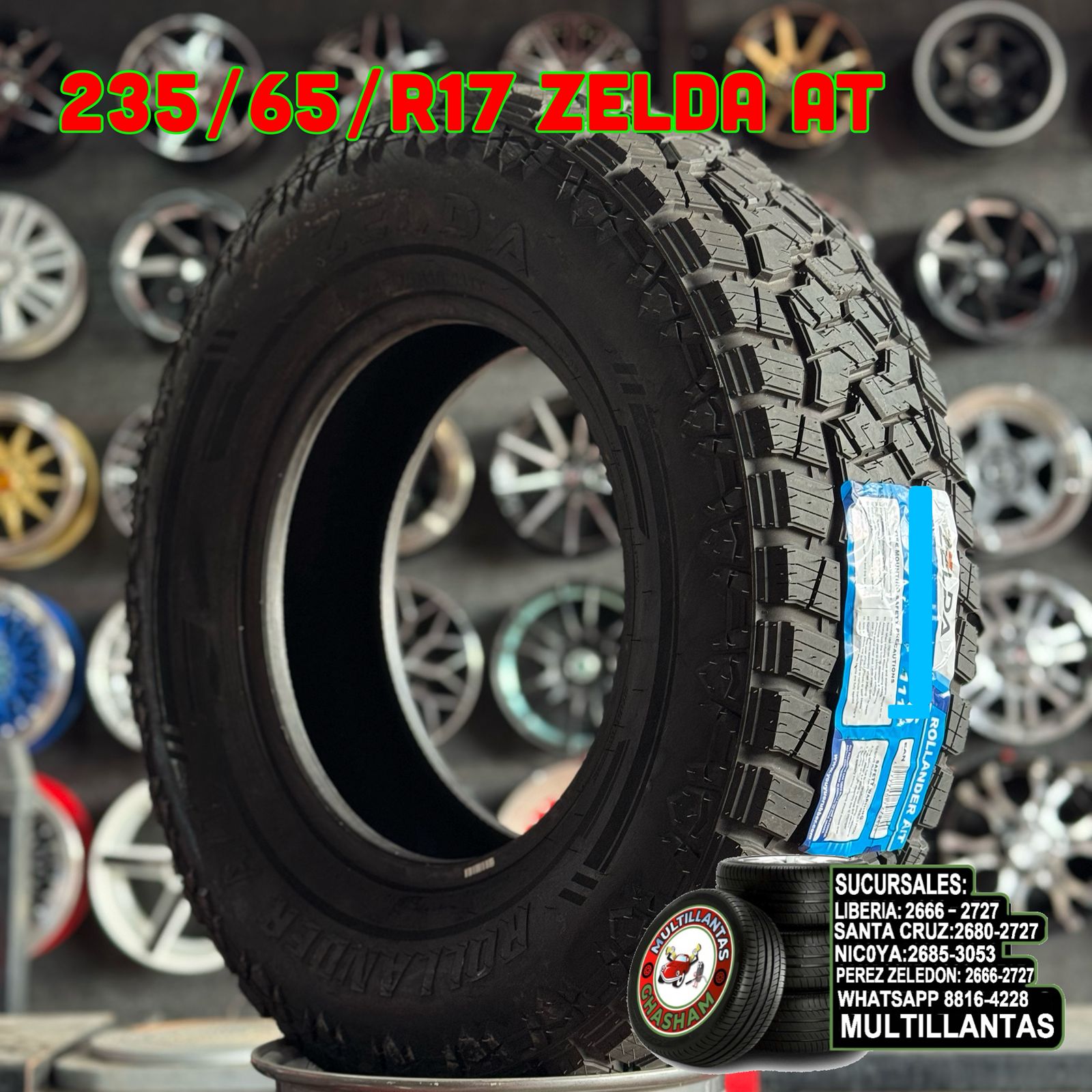 235/65/R17 ZELDA  AT RT